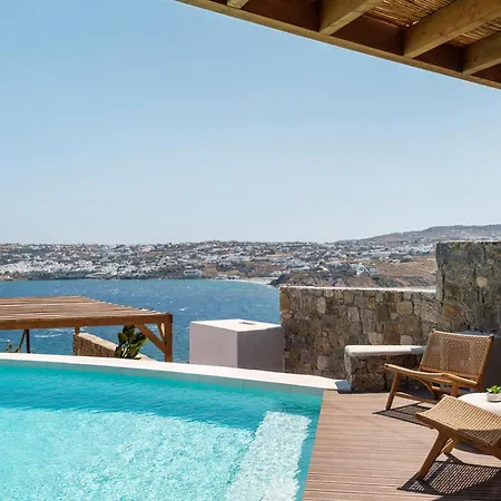 Amazing With Pool In Mykonos וילה Agios Ioannis Diakoftis